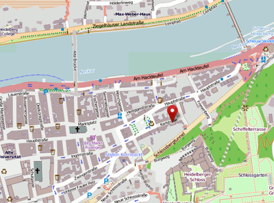 Karte von Karlstrasse 16 Karte von Karlstrasse 16